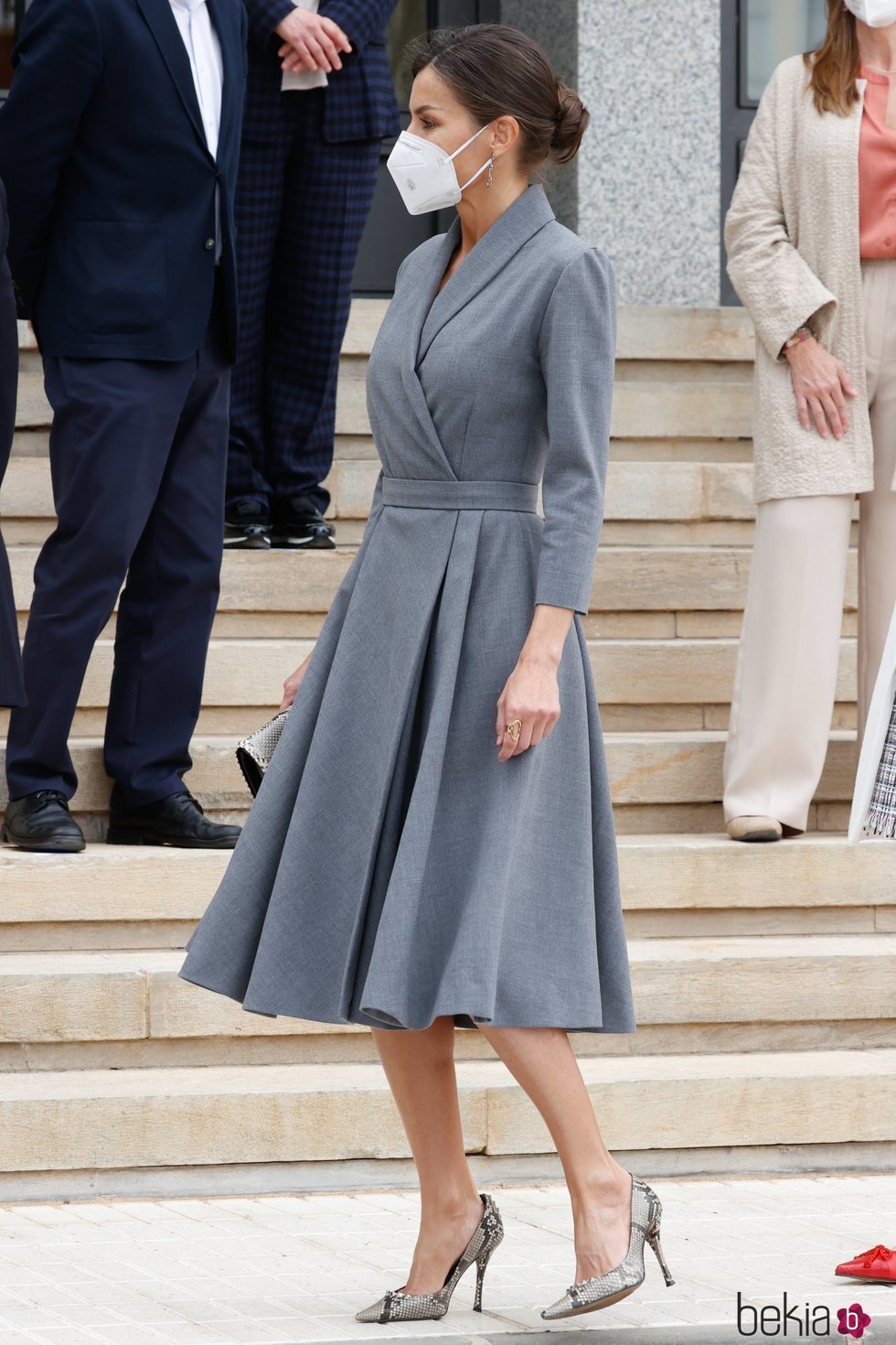 La Reina Letizia en la puesta a flote del Submarino S-81 Isaaac Peral en Cartagena