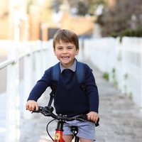 El Príncipe Luis en su primer día de escuela infantil