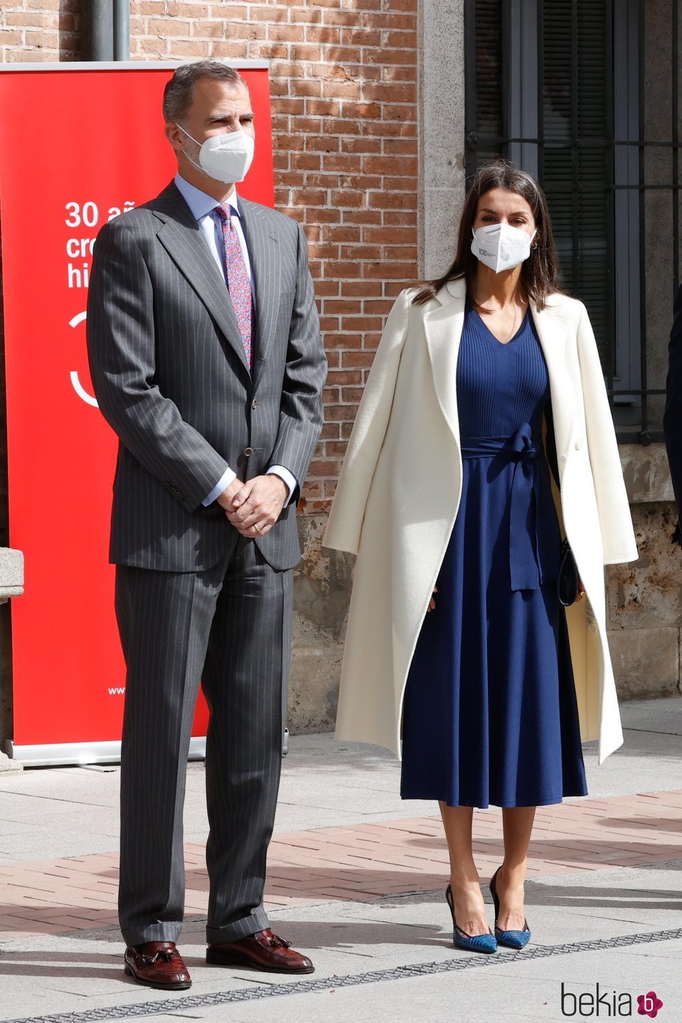 Los Reyes Felipe y Letizia en el acto con motivo del Día Internacional del Libro