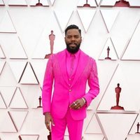 Colman Domingo en la alfombra roja de los Premios Oscar 2021