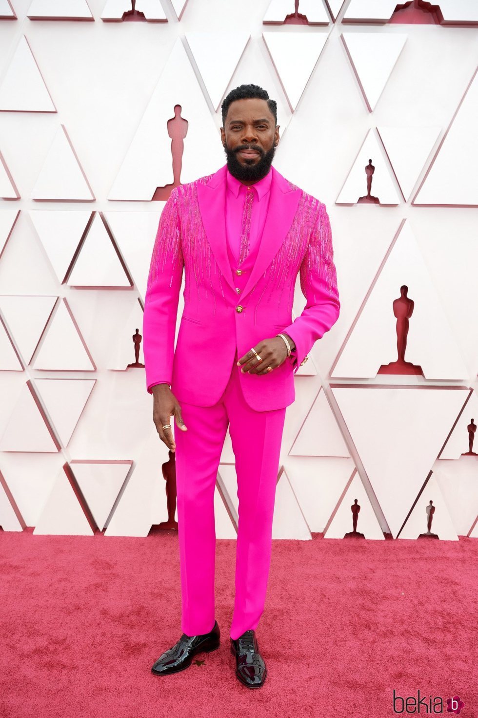 Colman Domingo en la alfombra roja de los Premios Oscar 2021