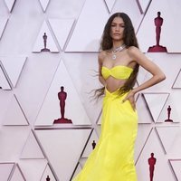 Zendaya en la alfombra roja de los Premios Oscar 2021