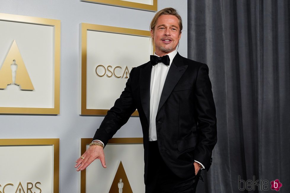 Brad Pitt en los Oscars 2021