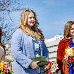 Amalia, Alexia y Ariane de Holanda en el Día del Rey 2021