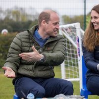 El Príncipe Guillermo y Kate Middleton en Belmont Community Centre en Durham