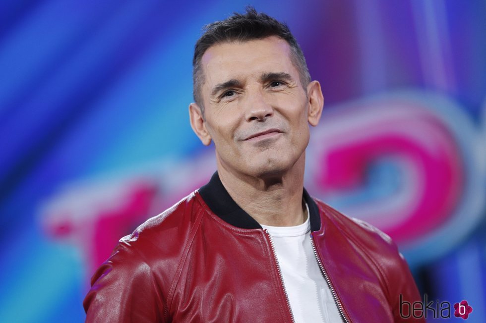 Jesús Vázquez posa en la presentación del programa 'Top Star'