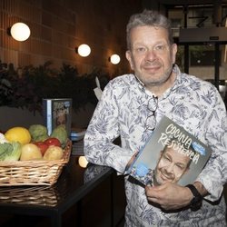 Alberto Chicote en la presentación de su libro 'Cocina de resistencia'