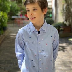 Enrique de Dinamarca en su 12 cumpleaños