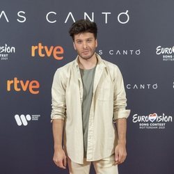 Blas Cantó en su despedida antes de poner rumbo a Eurovisión 2021