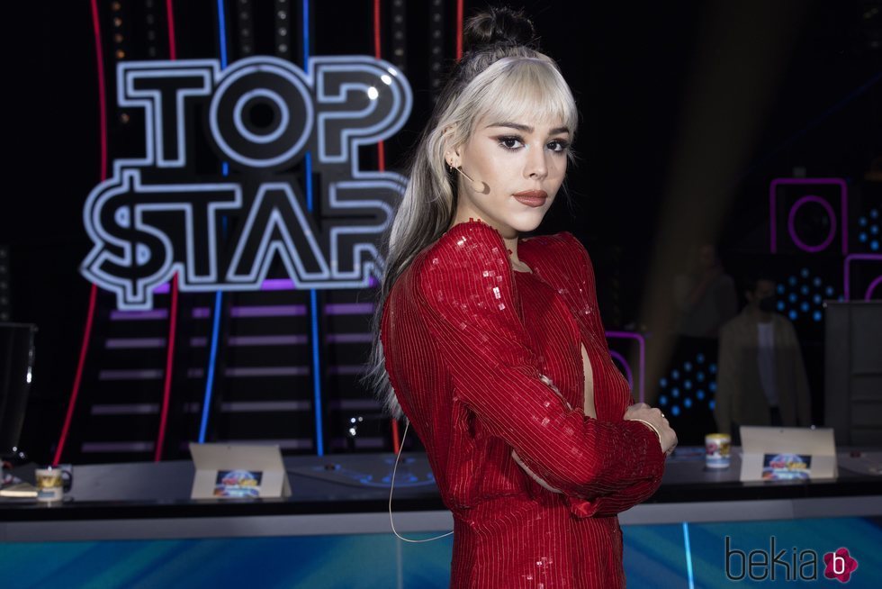 Danna Paola en el primer programa de 'Top Star'