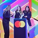 El grupo Haim en los Brit Awards 2021