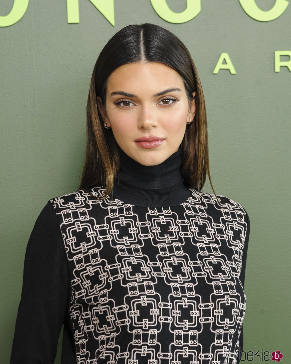 Kendall Jenner en el desfile de Longchamp durante la Semana de la Moda de Nueva York en 2020