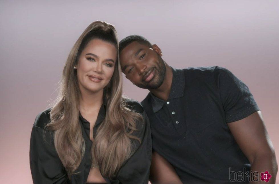 Khloé Kardashian y Tristan Thompson en la temporada 20 de 'Keeping Up With The Kardashians'