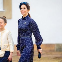 Mary de Dinamarca y Josefina de Dinamarca en la Confirmación de Christian de Dinamarca