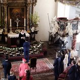 Christian de Dinamarca durante la celebración de su Confirmación en Fredensborg