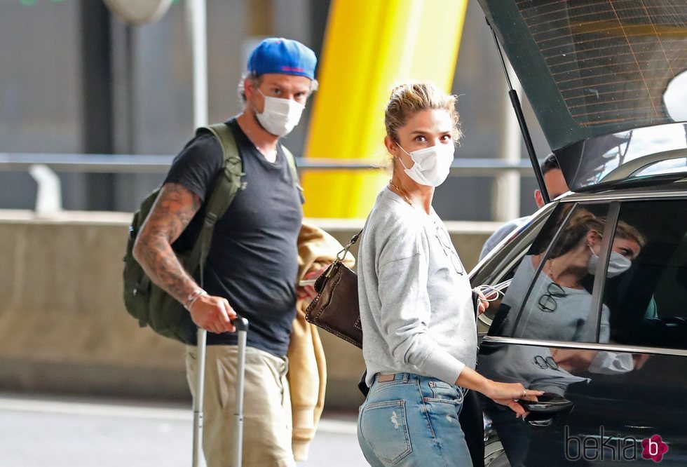 Juana Acosta con Charles Azalet de vuelta en Madrid