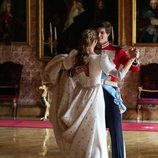 Carlos Fitz-James Stuart y Belén Corsini bailando en su boda