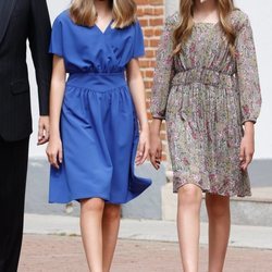 La Princesa Leonor y la Infanta Sofía en la Confirmación de la Princesa Leonor