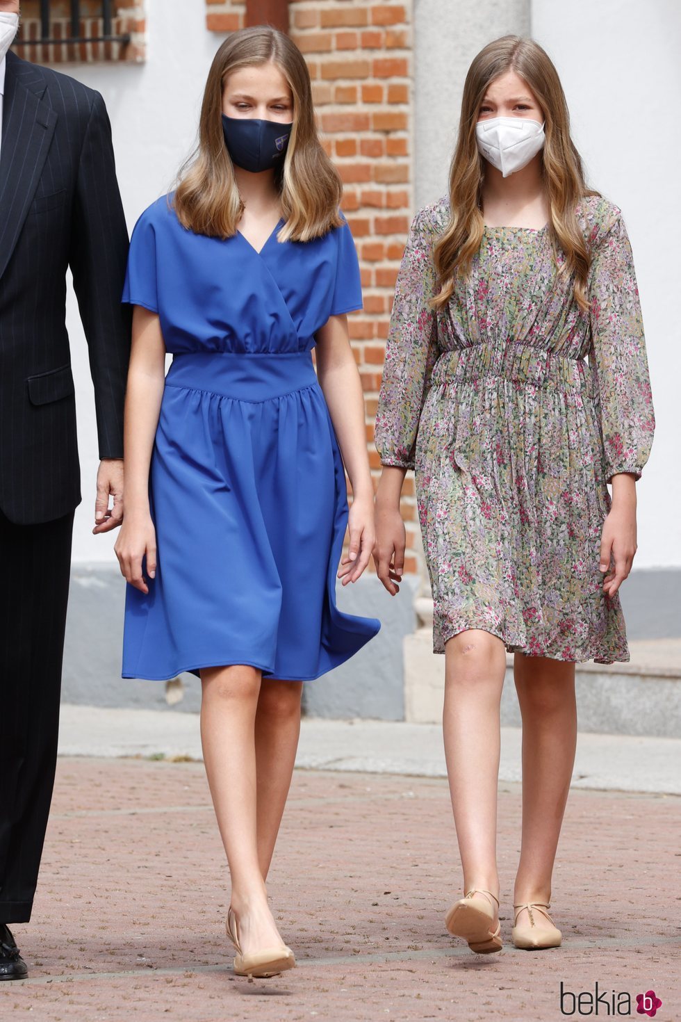 La Princesa Leonor y la Infanta Sofía en la Confirmación de la Princesa Leonor