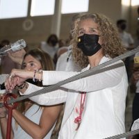 La Infanta Elena en la plaza de toros de Navalcarnero