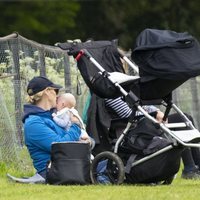 Zara Phillips, muy cariñosa con su hijo Lucas Tindall en Houghton