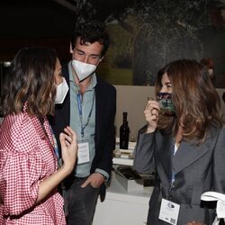 Tamara Falcó con su hermana Xandra e Íñigo Onieva en el homenaje a su padre