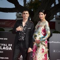 Canco Rodríguez y Marta Nogal en la gala de inauguración del Festival de Málaga 2021