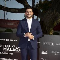 Fran Perea en la gala de inauguración del Festival de Málaga 2021