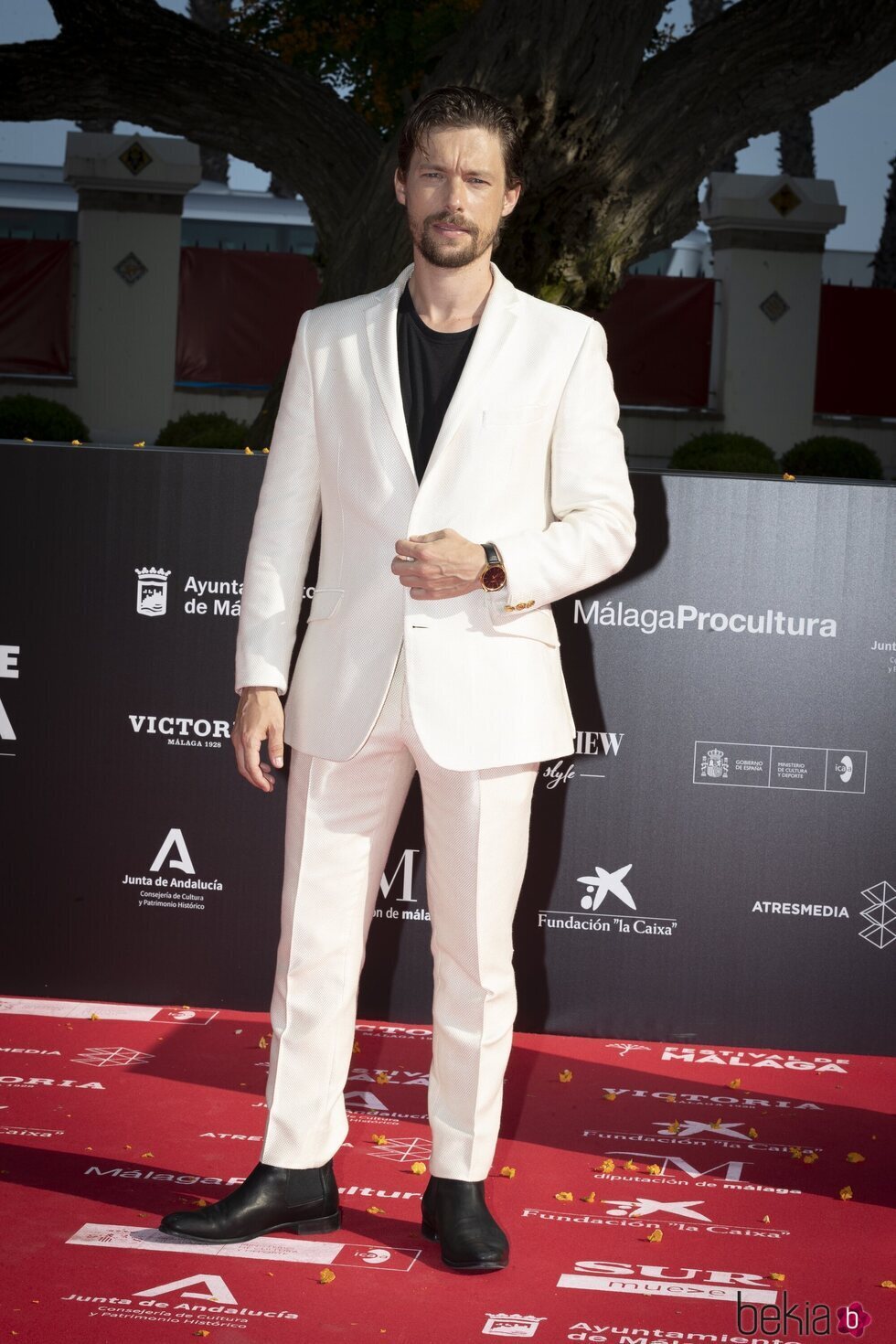 Jean Cornet en la gala de inauguración del Festival de Málaga 2021