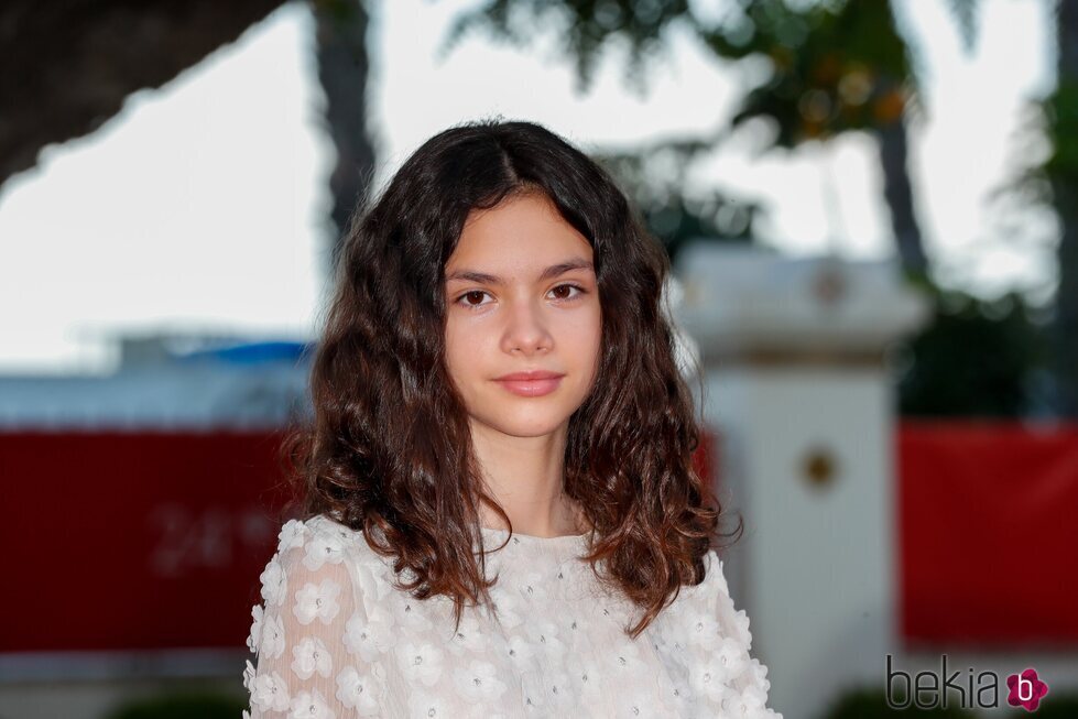 Ava Salazar, la hija de Paz Vega, en la alfombra roja del Festival de Málaga 2021