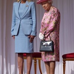 La Reina Isabel y Jill Biden en Windsor Castle