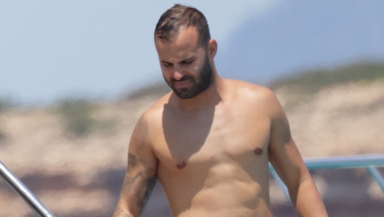 Jesé Rodríguez disfrutando de Ibiza