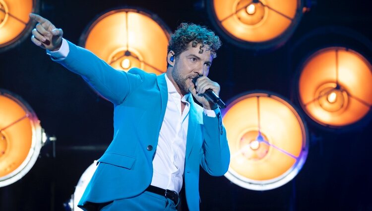 David Bisbal en su concierto de Madrid que es el inicio de su gira