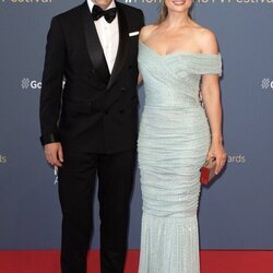 Unax Ugalde y Natalia Verbeke en la clausura del Festival de Televisión de Monte-Carlo 2021