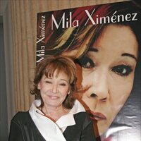 Mila Ximénez en la presentación de su libro