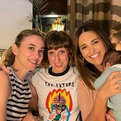 Paula Echevarría con su hijo Miguel, Marta Hazas y Cecilia Freire