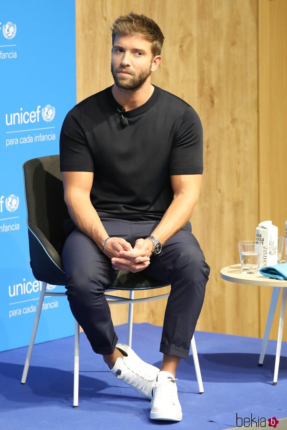 Pablo Alborán en su nombramiento como embajador de Unicef España