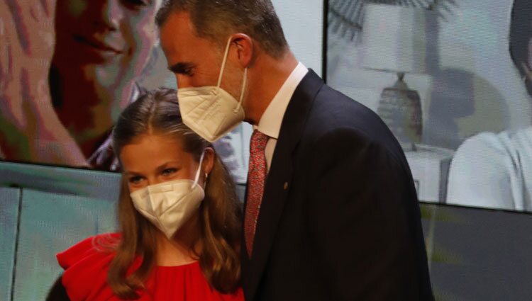 El Rey Felipe y la Princesa Leonor en los Premios Princesa de Girona 2020 y 2021