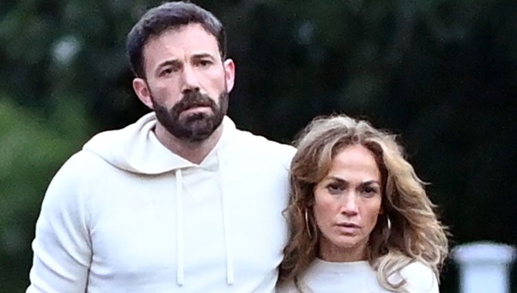 Ben Affleck y Jennifer Lopez durante unas vacaciones en Los Hamptons