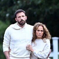 Ben Affleck y Jennifer Lopez durante unas vacaciones en Los Hamptons