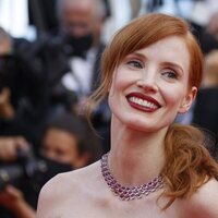 Jessica Chastain en la alfombra roja del Festival de Cannes 2021