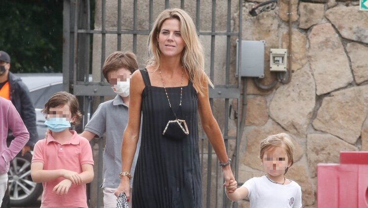 Amelia Bono celebra su 40 cumpleaños con sus hijos