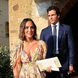 Tamara Falcó e Íñigo Onieva en la boda de Felipe Cortina y Amelia Millán