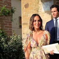 Tamara Falcó e Íñigo Onieva en la boda de Felipe Cortina y Amelia Millán