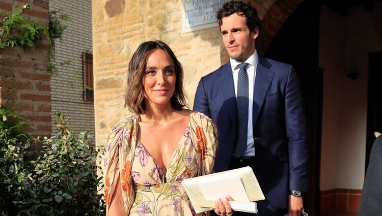 Tamara Falcó e Íñigo Onieva en la boda de Felipe Cortina y Amelia Millán