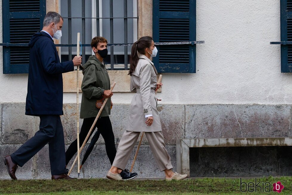 Los Reyes Felipe y Letizia en la ceremonia de apertura del Año Jacobeo 2021