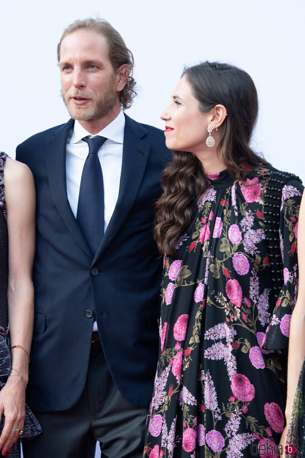 Andrea Casiraghi y Tatiana Santo Domingo en el concierto de la Cruz Roja 2021