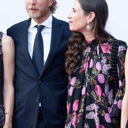 Andrea Casiraghi y Tatiana Santo Domingo en el concierto de la Cruz Roja 2021