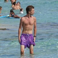 Christian de Hannover con el torso desnudo en Formentera