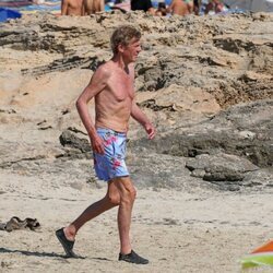 Ernesto de Hannover en bañador en Formentera